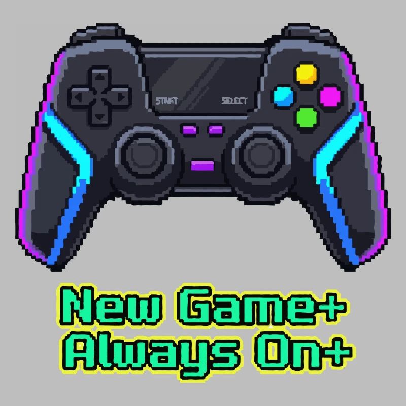 Neon Pixel Controller Neues Spiel Plus