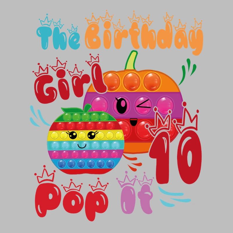 Das Geburtstagskind 10Pop-It