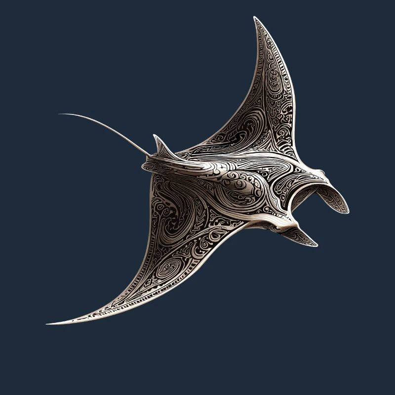 Manta Ray, Devil Ray, Stingray, Diver