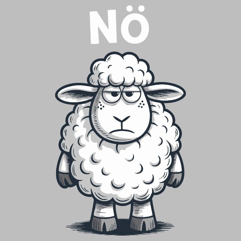 Basse-Autriche – Grumpy Sheep Humour Design