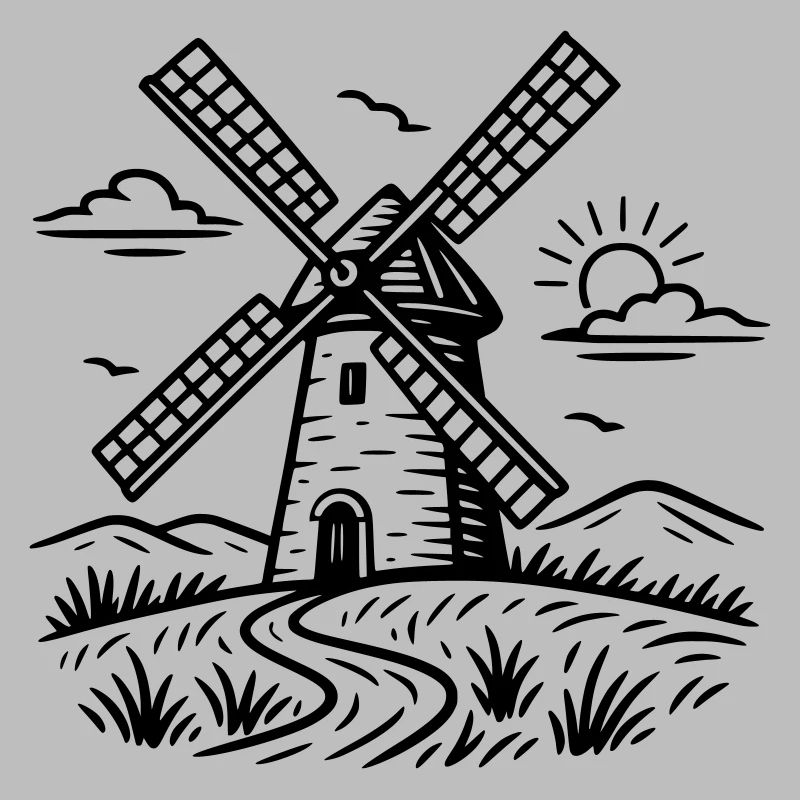 Windmühle