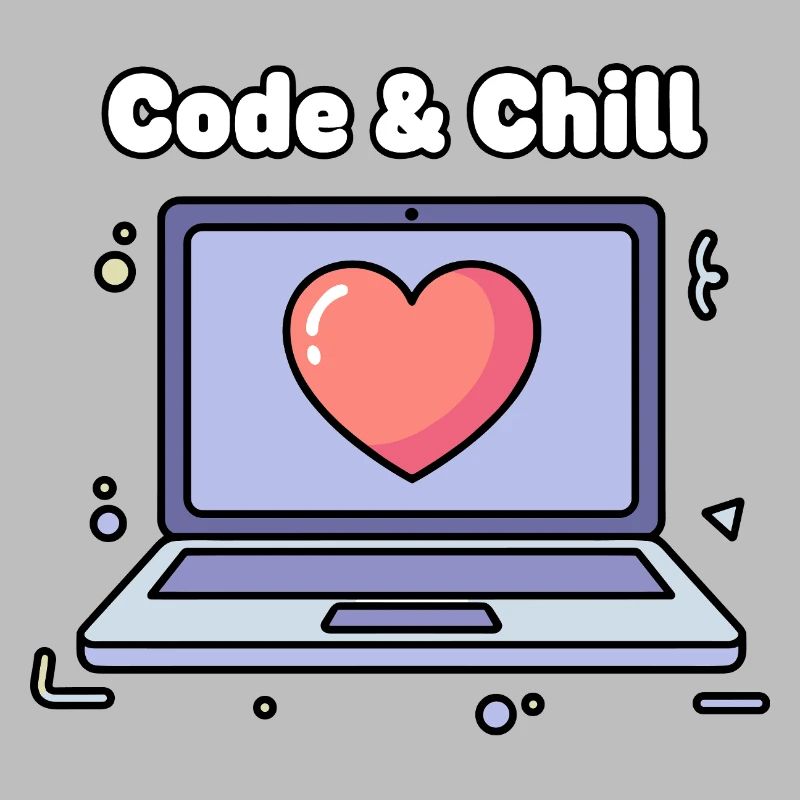 Code & Chill Herz Laptop