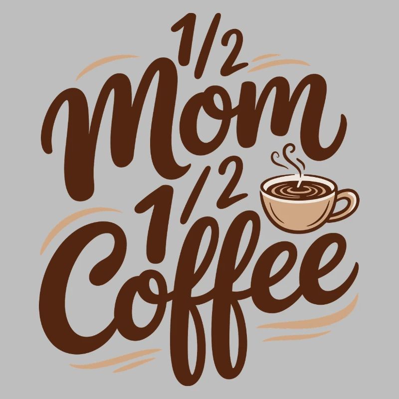 Mutter Koffein Halb Mama Halb Kaffee