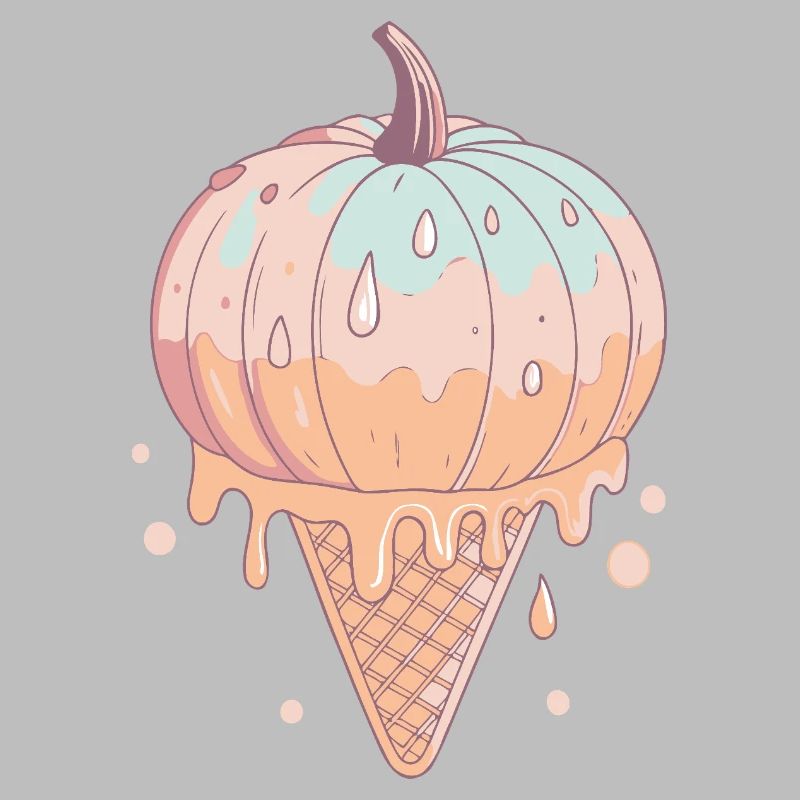 Pastel Glazed Pumpkin