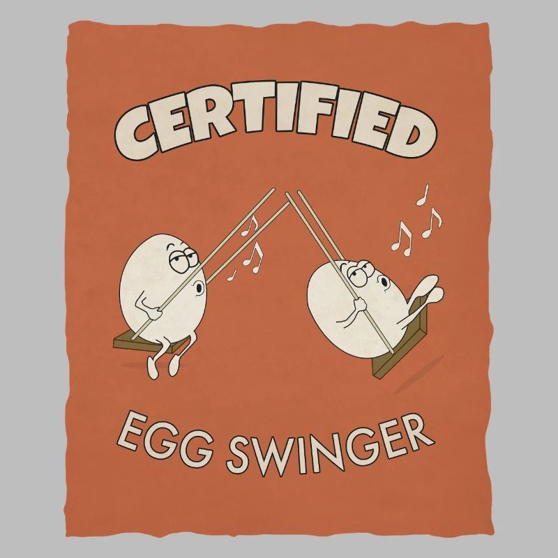 Certified Egg Swinger – Funny Egg Design