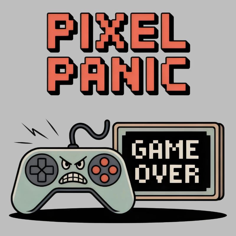 Pixel Panic – Game Over Rage Modus