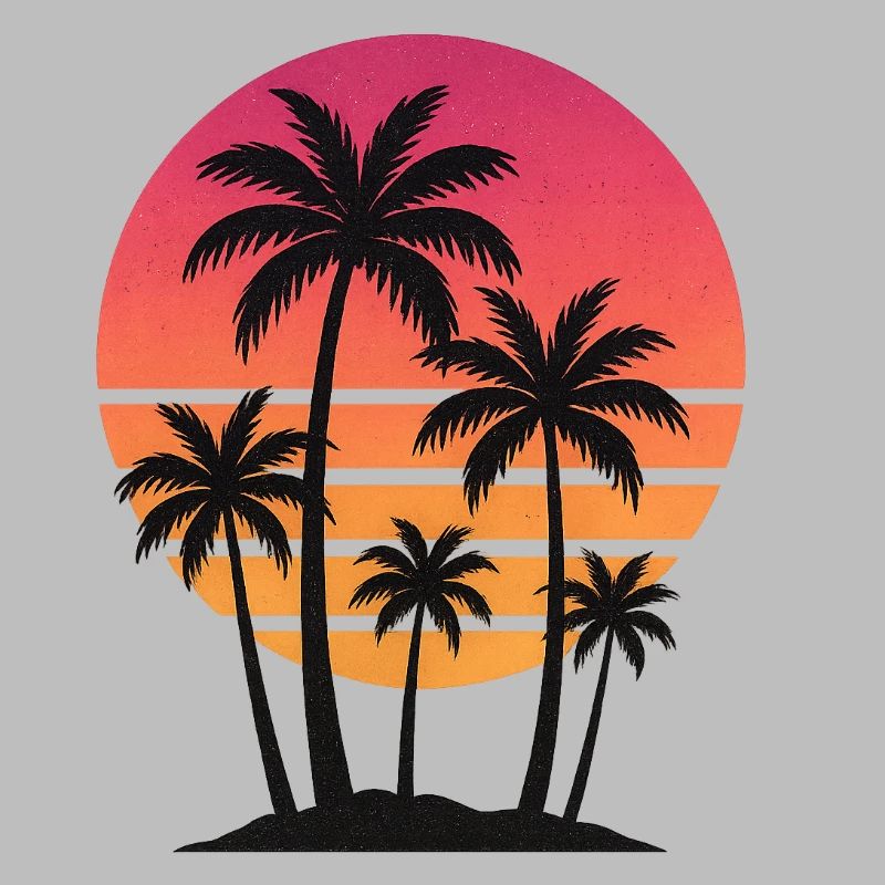 Palm Tree Sunset
