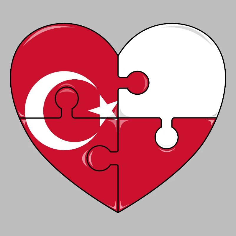 Puzzleherz Flaggenfusion