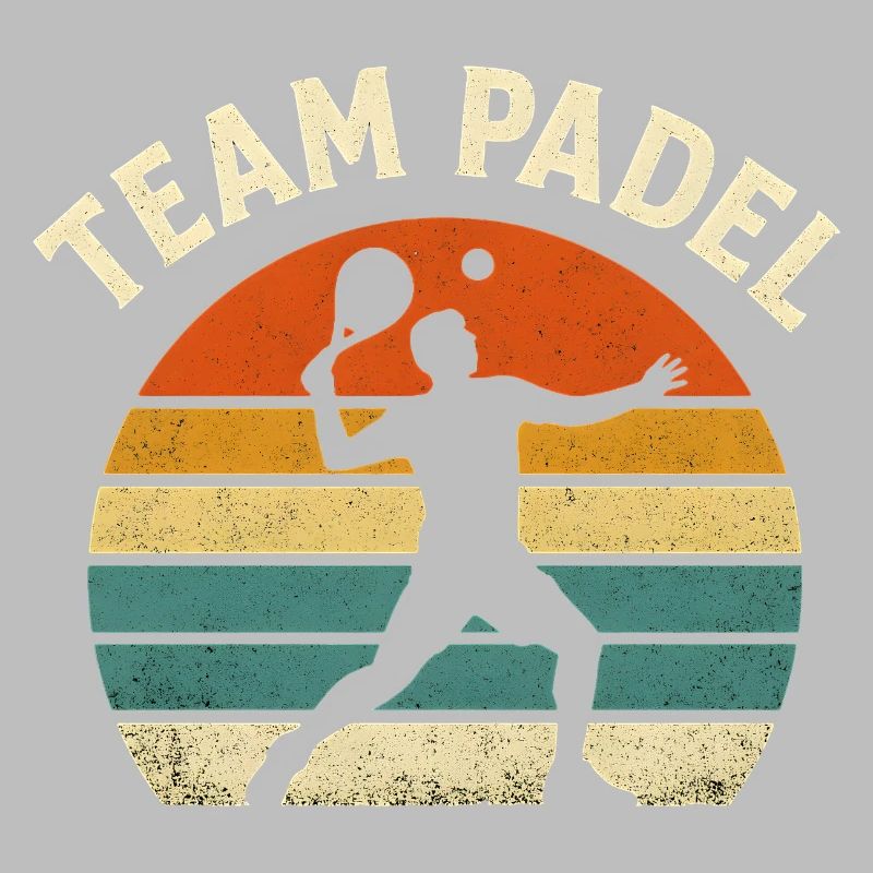 Retro Sunset Padel Team
