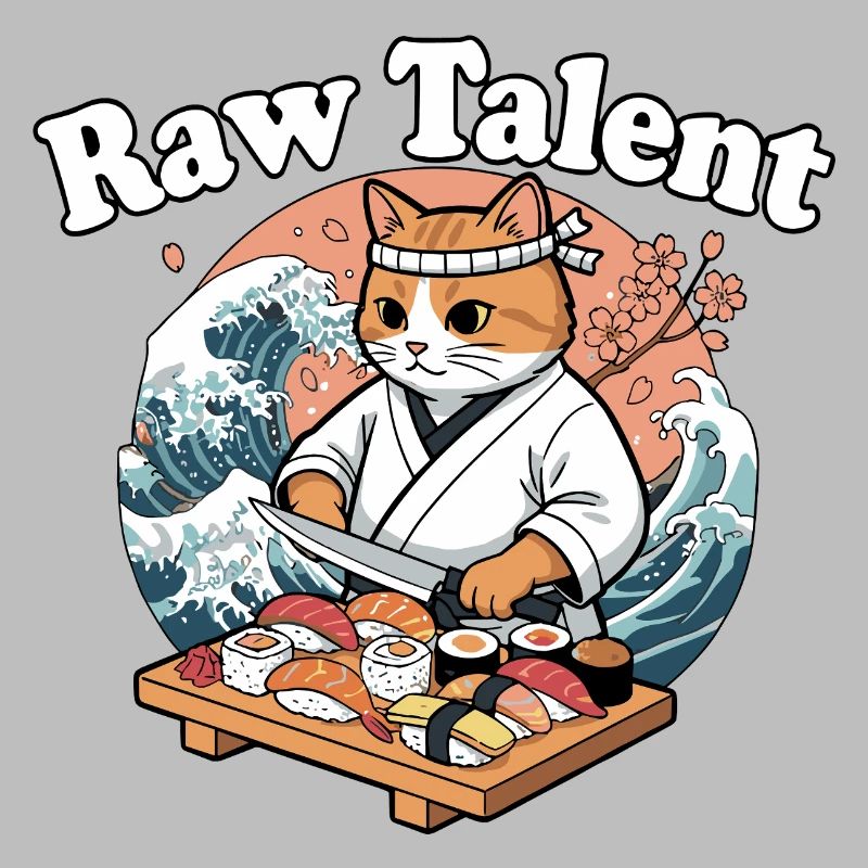 Cat Chef Sushi Master