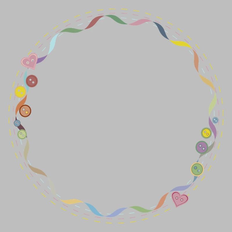 Embroidered Frame – Creative Needlework Motif