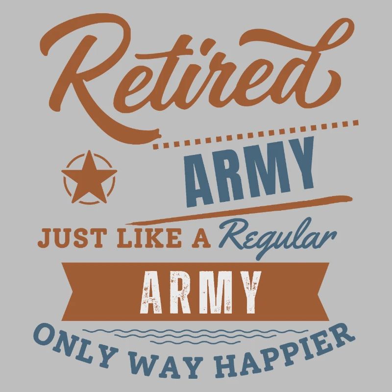 L’armée à la retraite est beaucoup plus heureuse