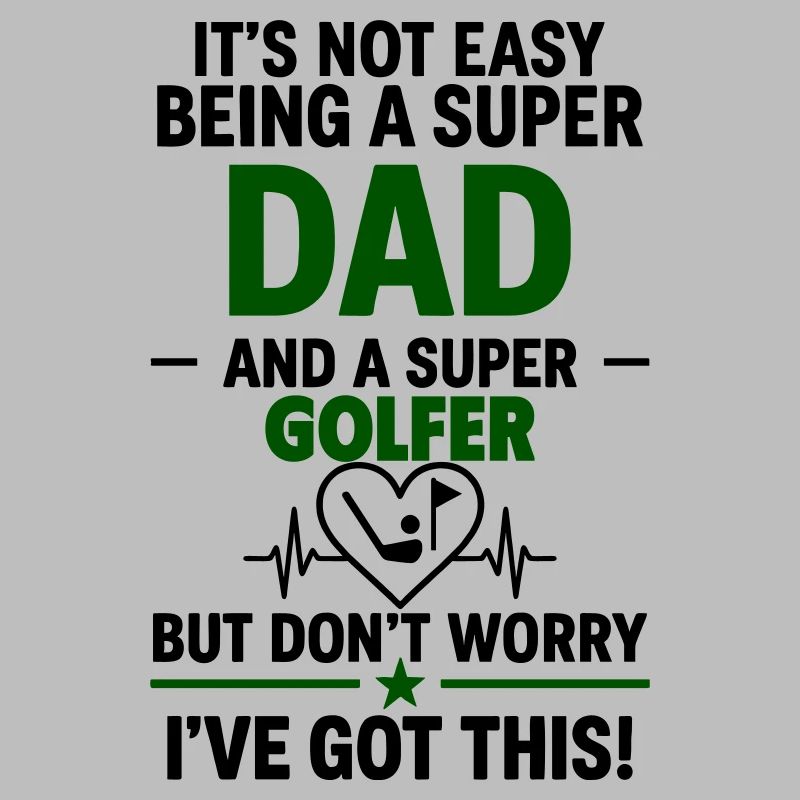 Herz + Golf – Super Papa Golfer