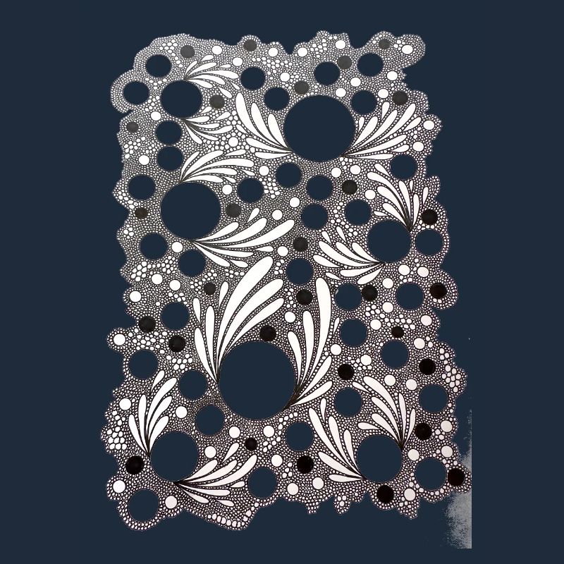Leaf Blowing Lace Pattern