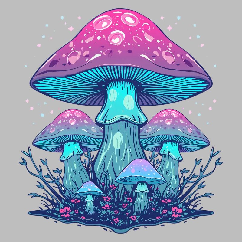 Ätherische Neonpilze