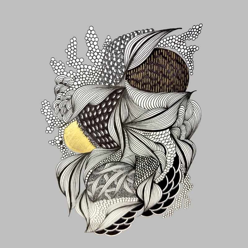 Leaf Fabric Feather Light Pattern