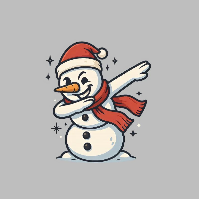 Dabbing Snowman Dab