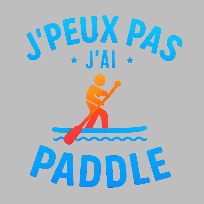 I can't I paddle