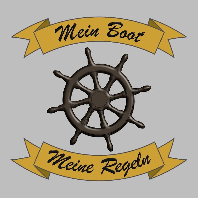 My Boat, My Rules - Skipper Fun Gift