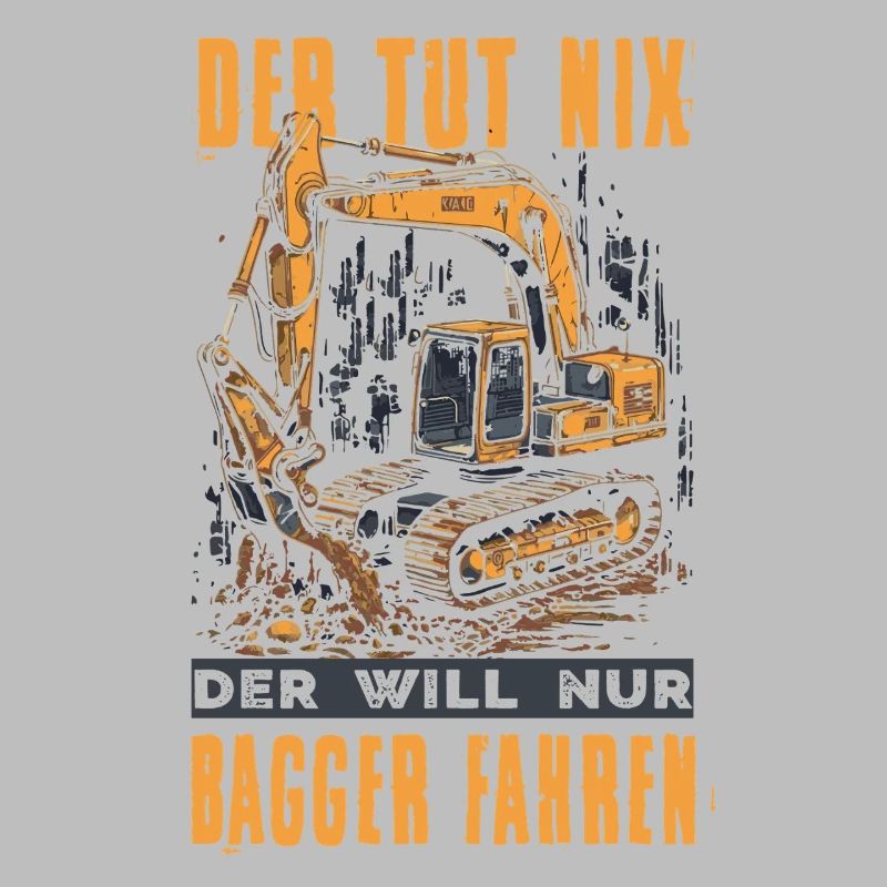 Baggerfahrer Geschenke Baggerführer Baustelle