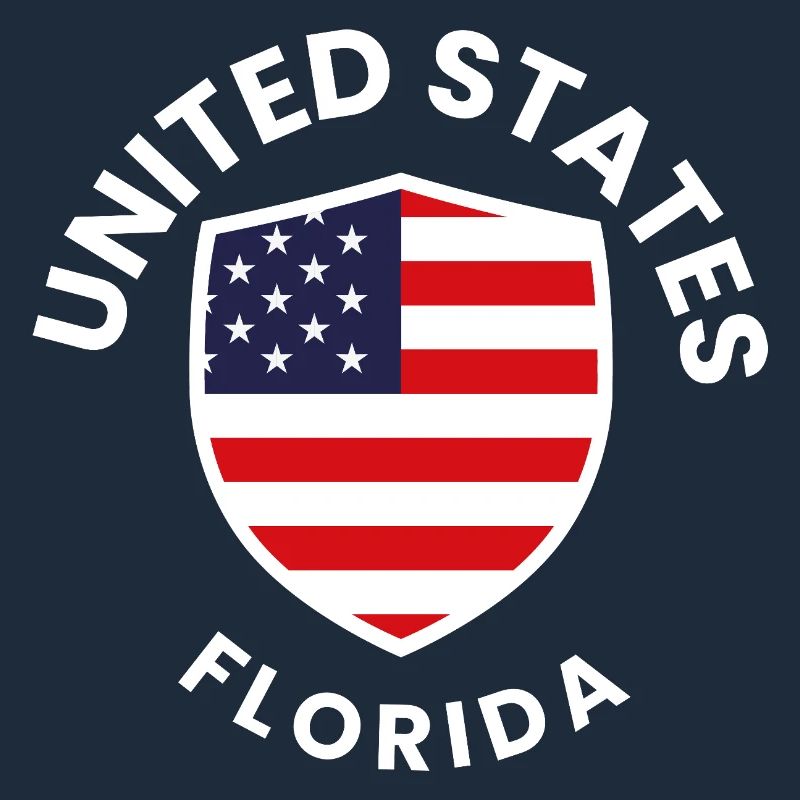 Patriotic US Shield Flag