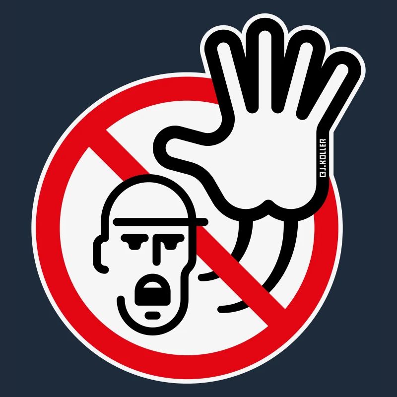Panneau d’avertissement / Avertissement / Interdiction (Symbole / 3C)