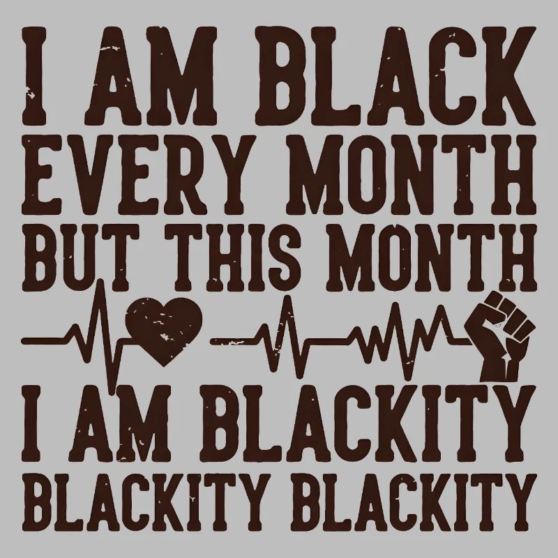 Blackity Black Month Herzschlag-Faust