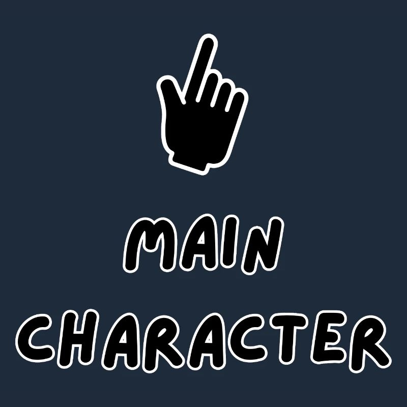 Main Character – Bold Typography Design
