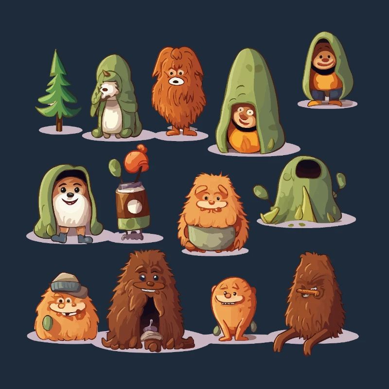 WaldYeti Cuddle Worlds