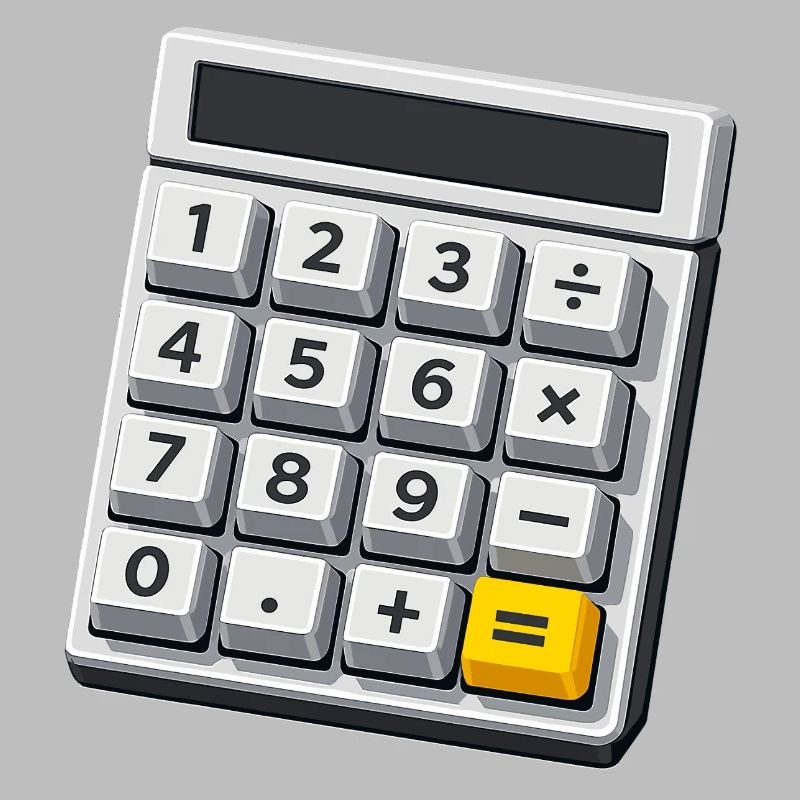 Calculatrice de costumes de carnaval Professeur de maths