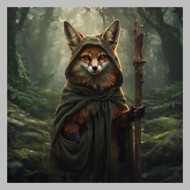 Forest Fox in Druid Cape