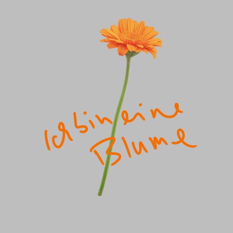 Ich bin eine Blume … geschenkidee Valentinstag 