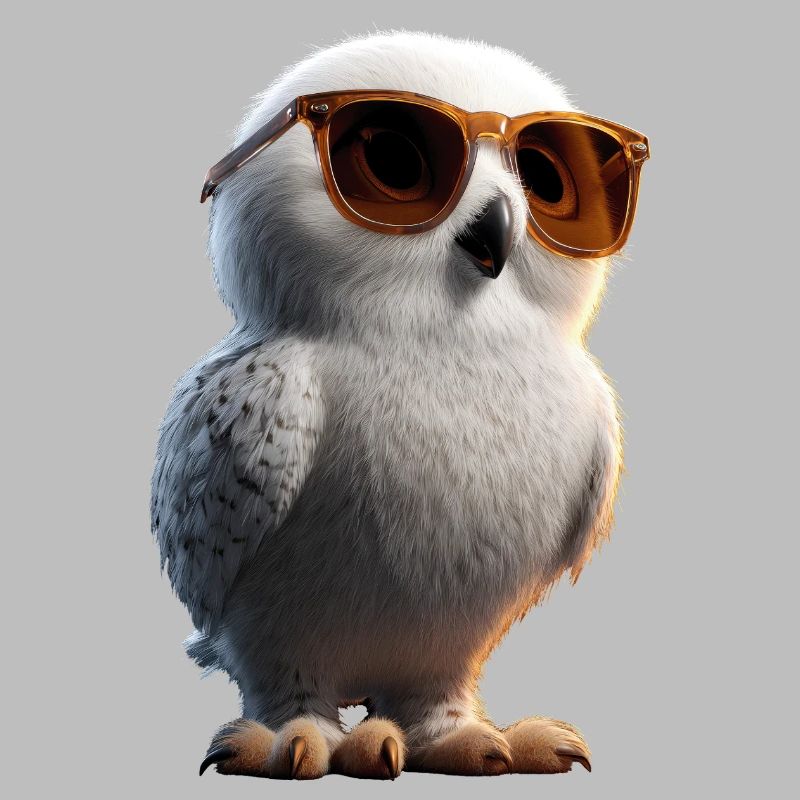 Schneeeule Weiße Eule Kauz Uhu Owl Schnee Eulen