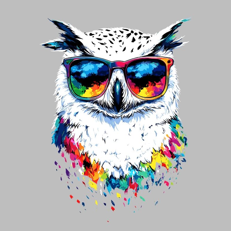 Schneeeule Weiße Eule Kauz Uhu Owl Schnee Eulen