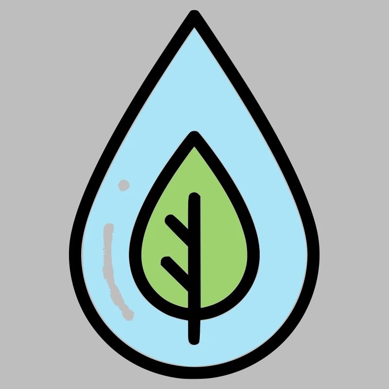 Water Drop Leaf Eco