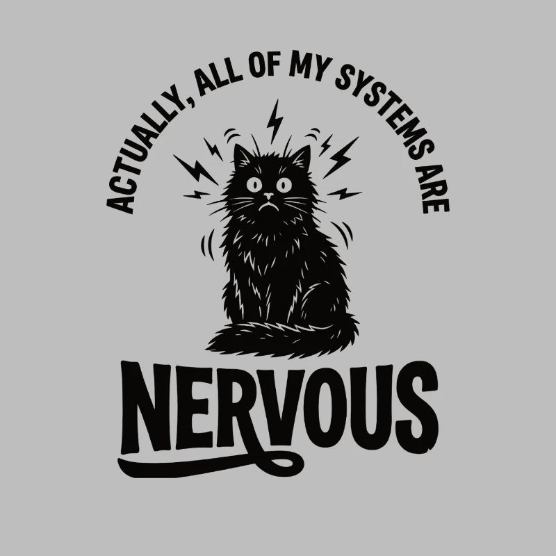 Vraie ironie : déclaration sur le système nerveux du chat