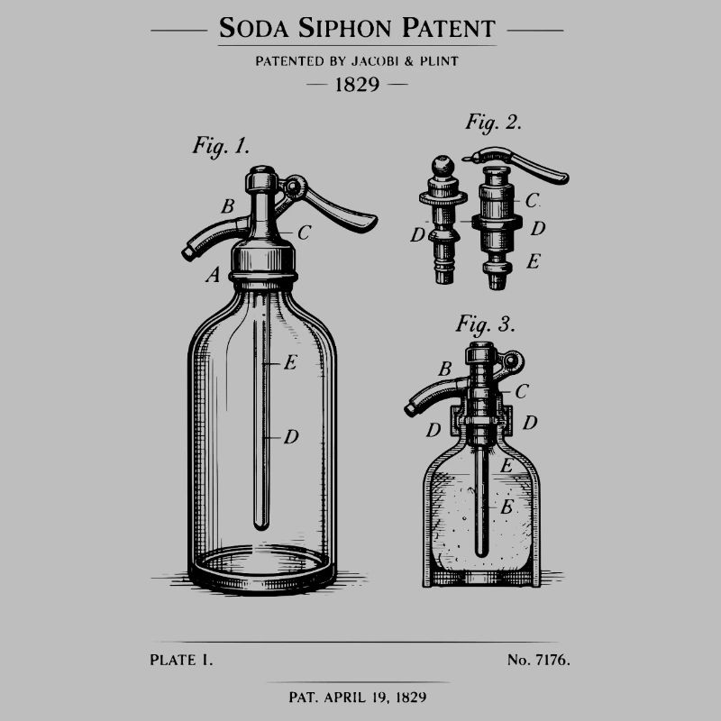 Conception du plan de Soda Siphone