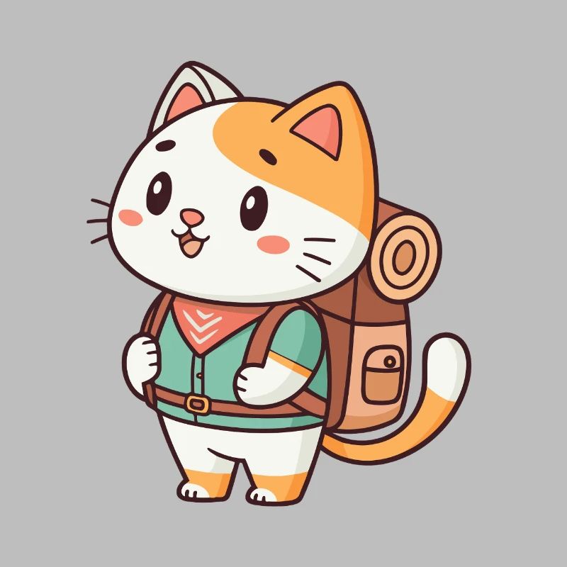 Backpacking Adventure Cat