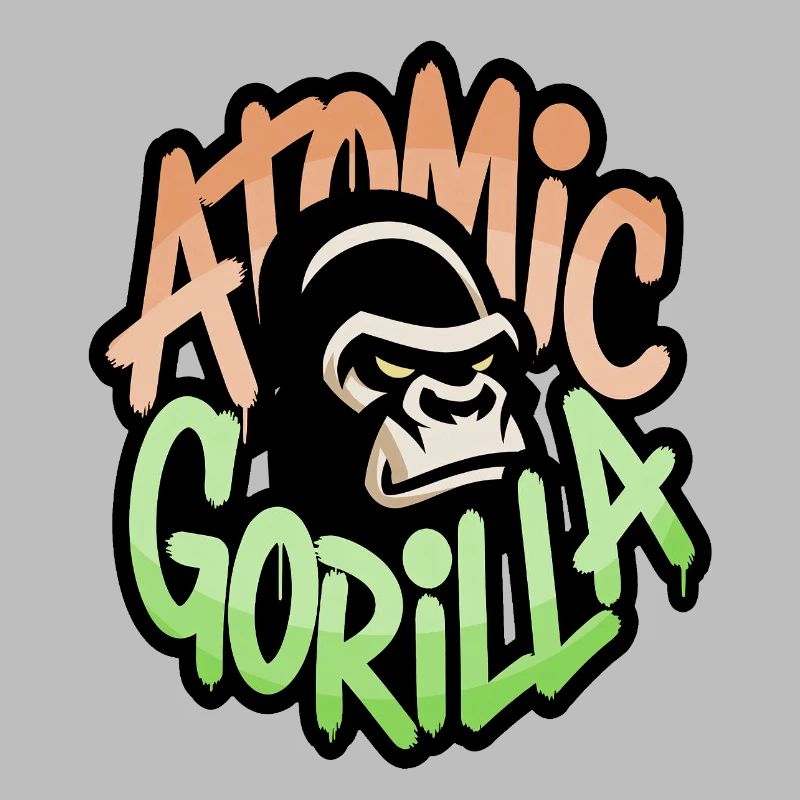 Atom-Gorilla-Graffiti