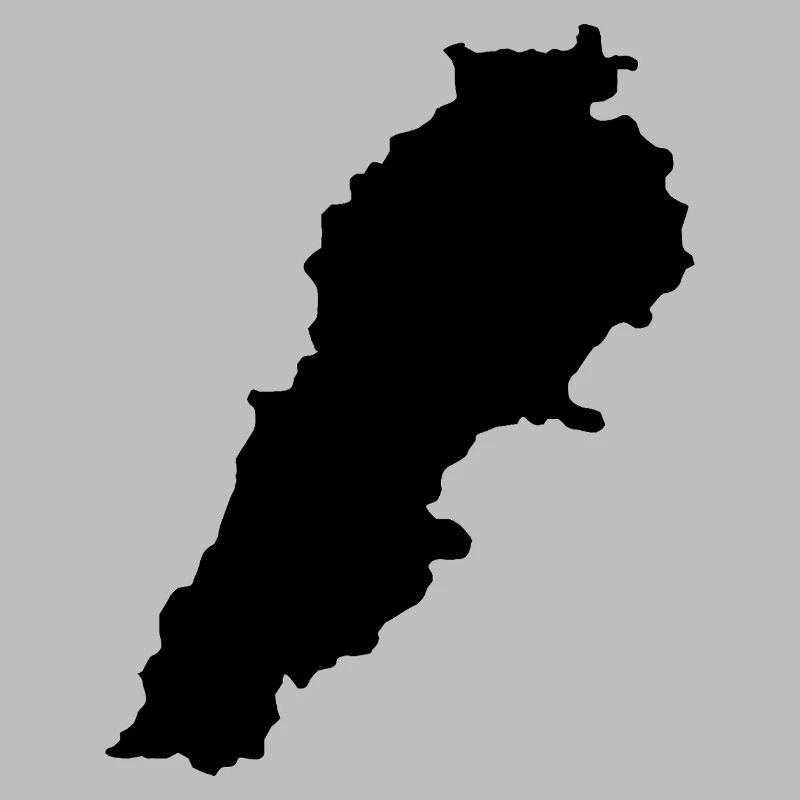 Carte du Liban