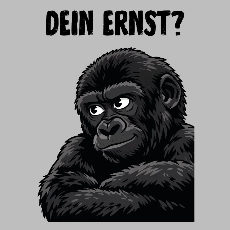 Monkey with a skeptical look - you're serious?