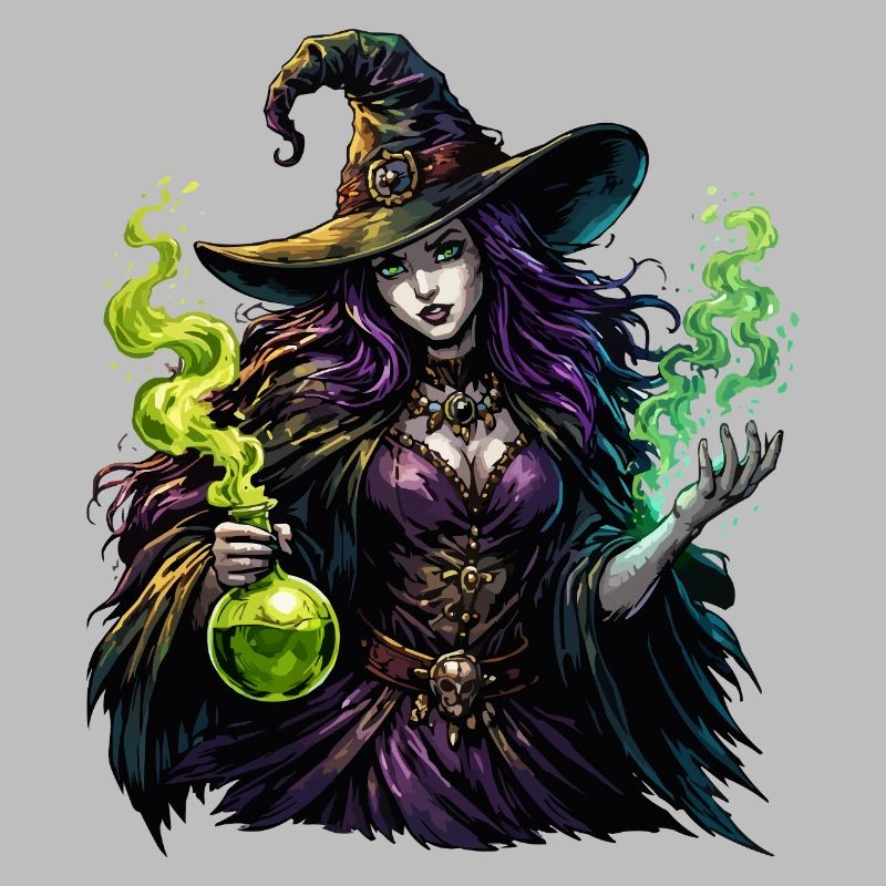 Witch with Potion