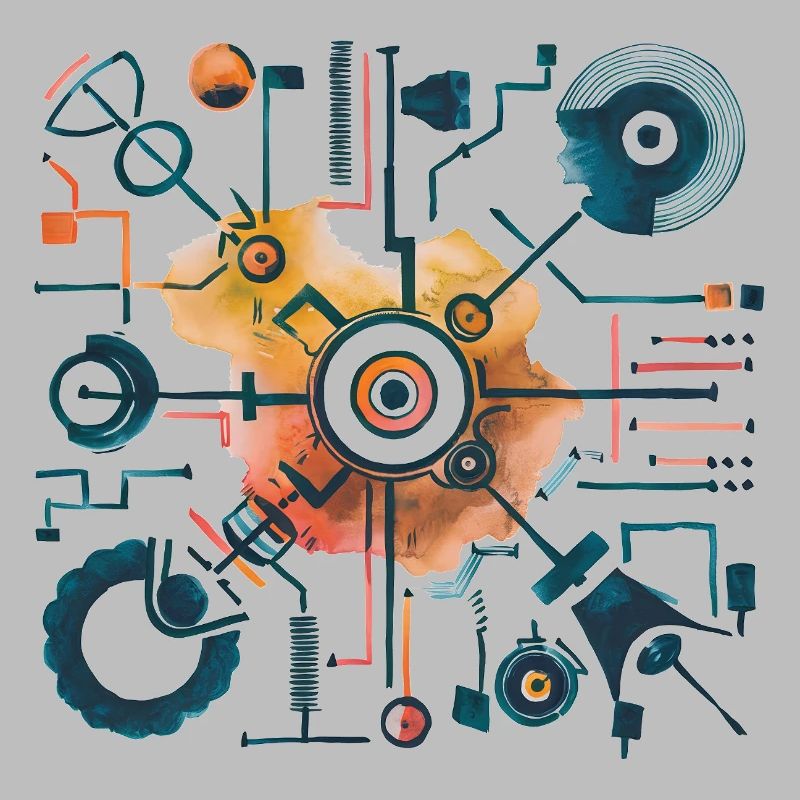 Plan de plan du diagramme mécanique