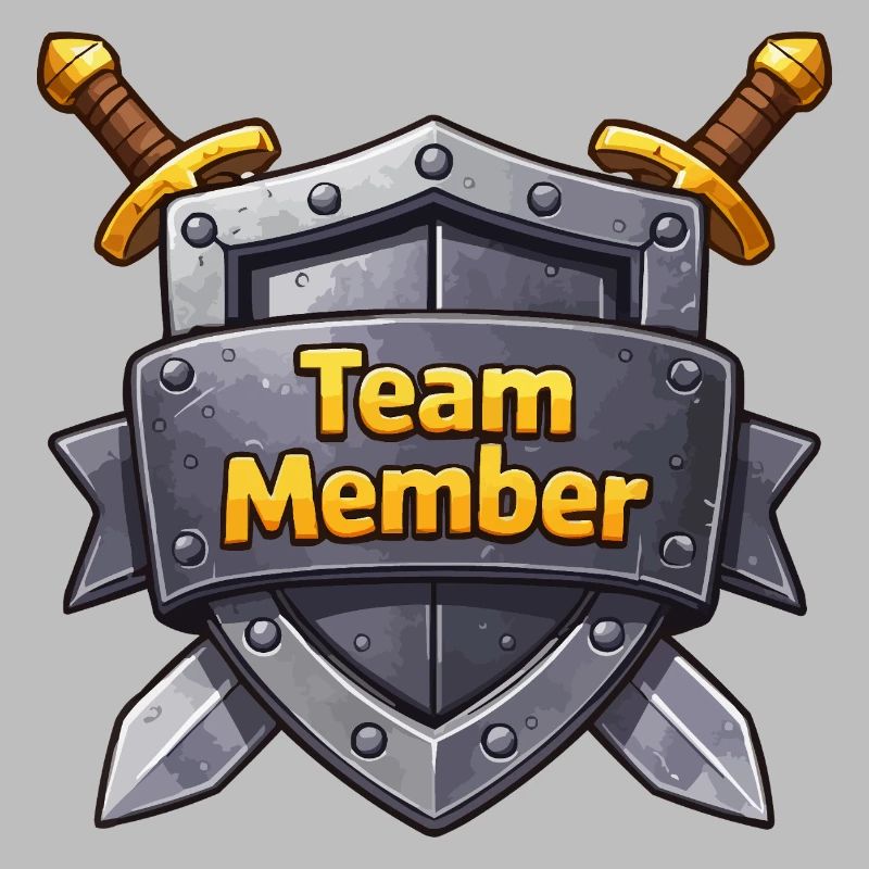 Team Member Shield Badge