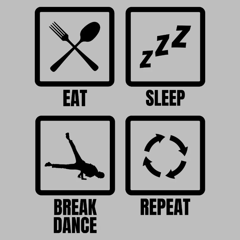 Routine quotidienne du breakdancer