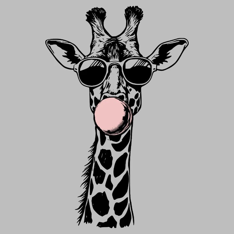 Coole Giraffe-Bubble-Vibes