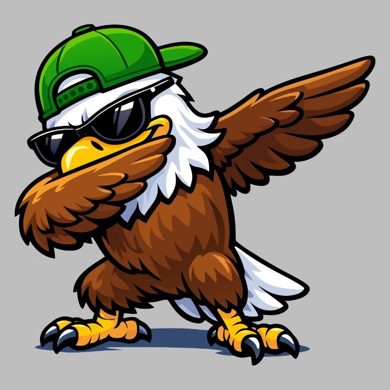 Dabbing Eagle