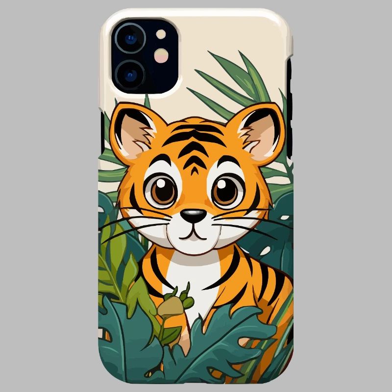Tigerjunge im Dschungel