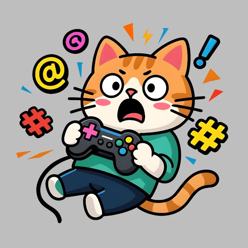 Gamer Cat Unleashed
