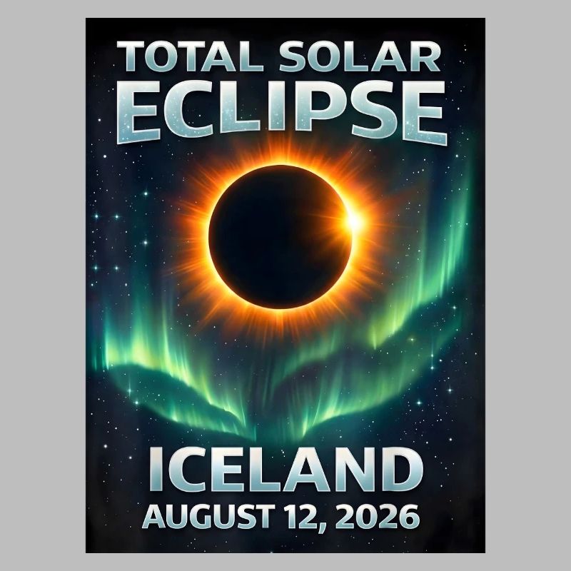 Total Solar Eclipse Iceland 2026